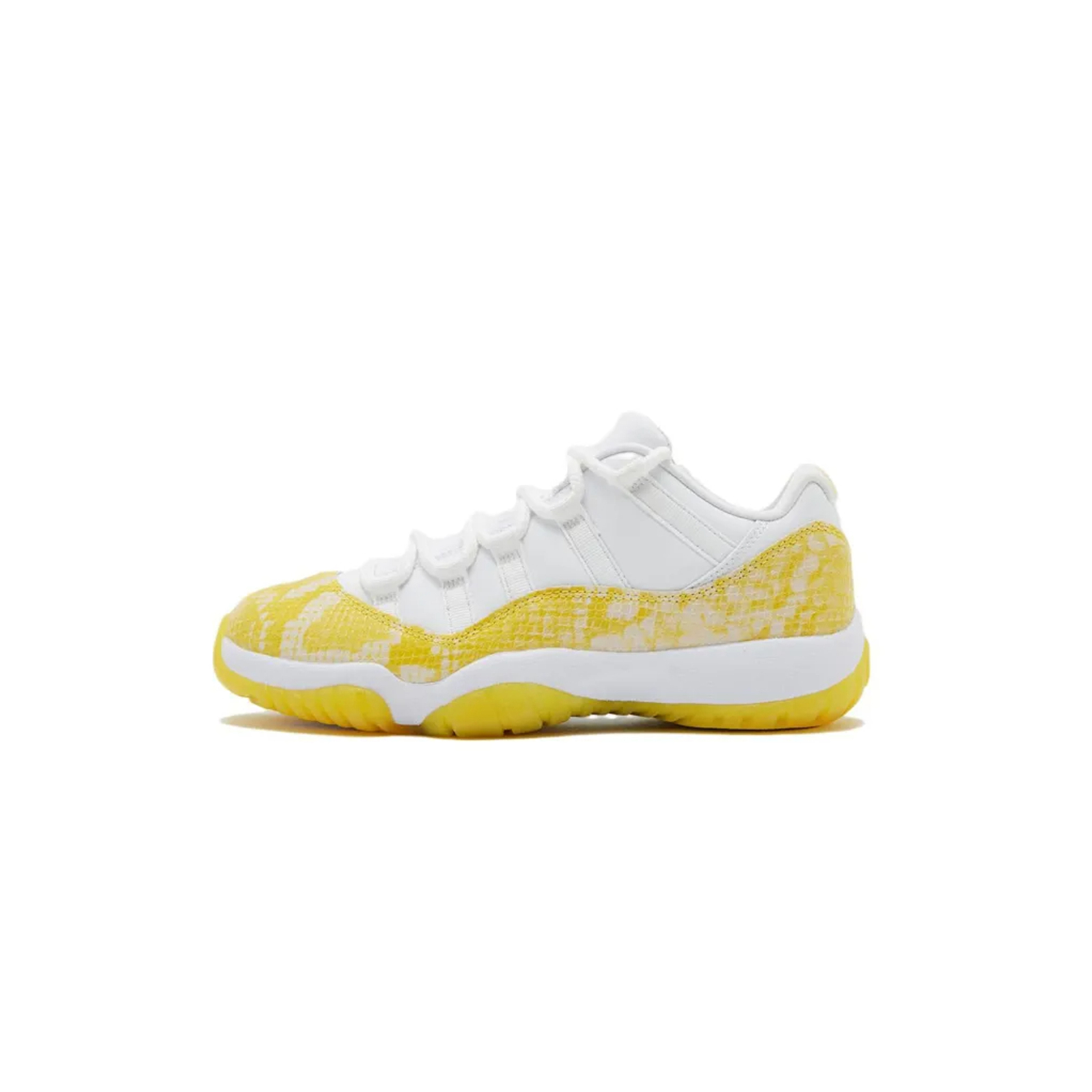 NIKE JORDAN 11 RETRO LOWYELLOW SNAKESKIN AH7860-107